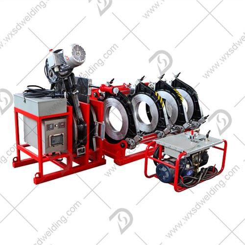 SDD450 Jointing HDPE Pipe Machine Táthú Comhleá