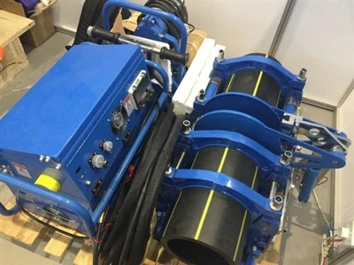 Meaisíní Comhleá Butt Hiodrálacha Le haghaidh Píobáin HDPE
